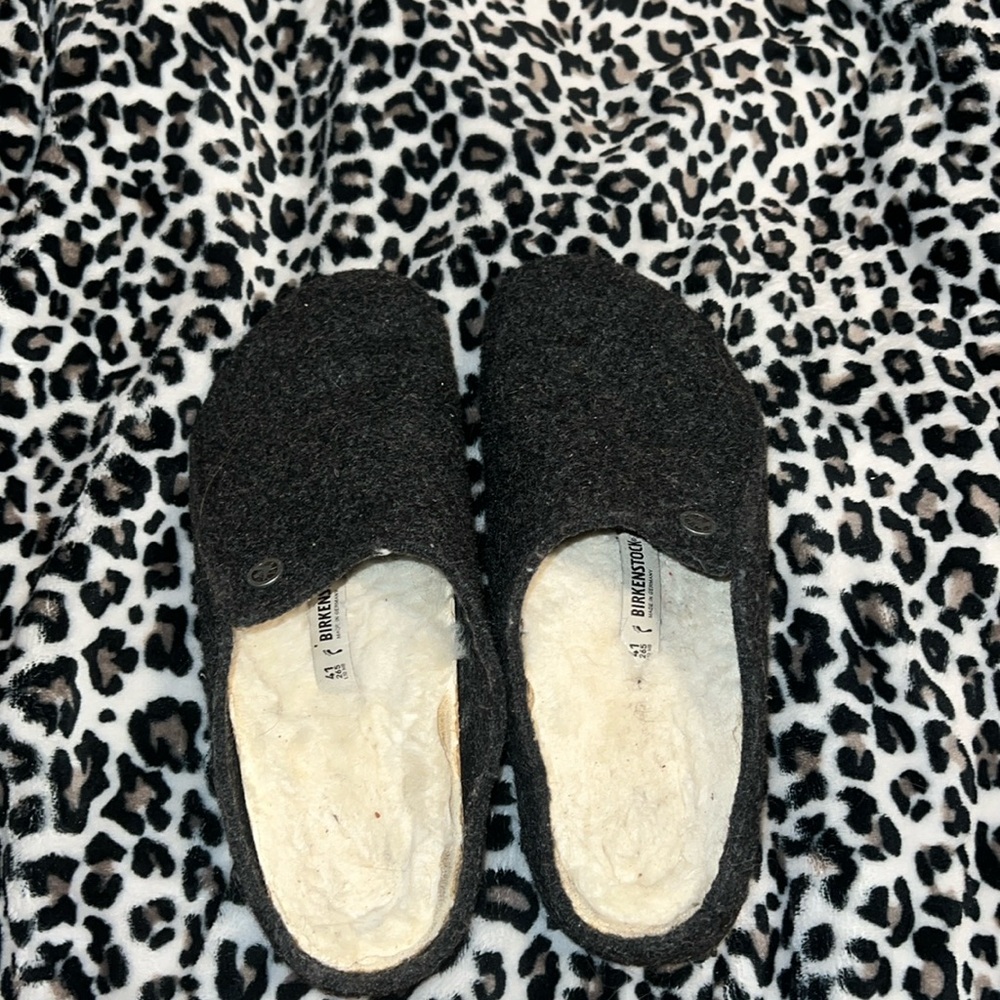 Birkenstock Zermatt Shearling Felt Slipper